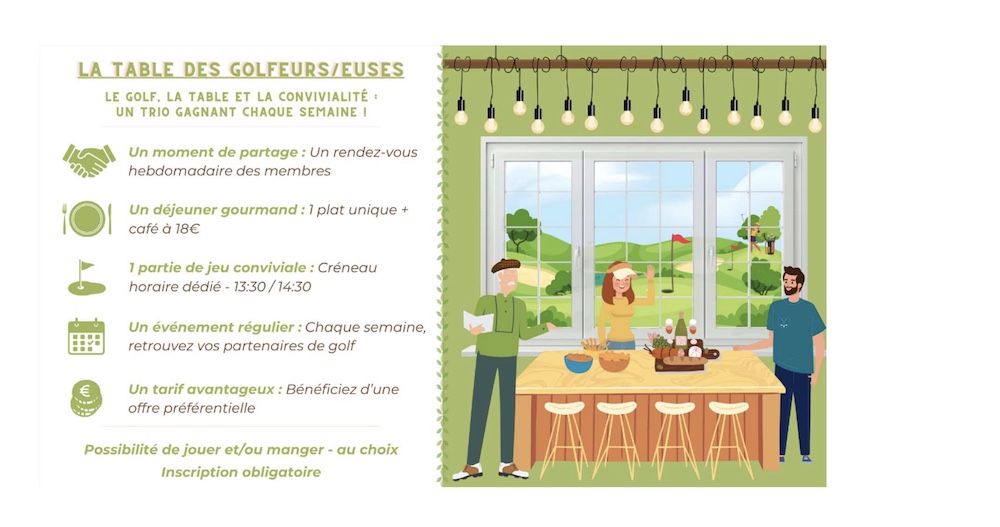 La Table des Golfeurs du Jeudi